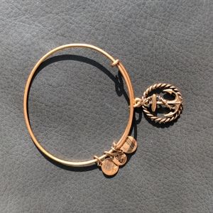 Alex and Ani Anchor Charm Bangle